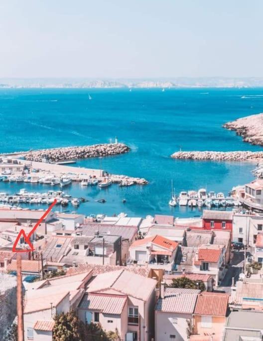 Maison De Village A 35 M Du Bord De Mer Marseilles Buitenkant foto